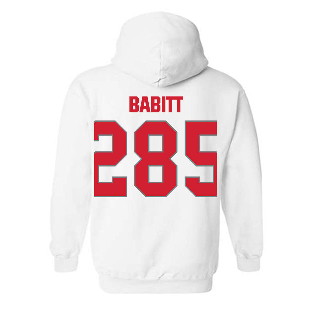 MSUM - NCAA Wrestling : Liam Babitt - Hooded Sweatshirt-1