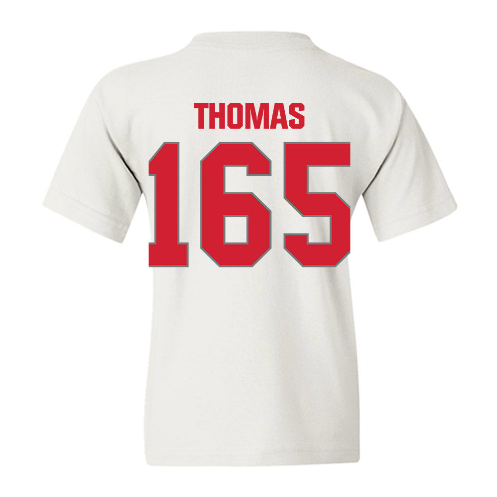 MSUM - NCAA Wrestling : Jacob Thomas - Youth T-Shirt-1