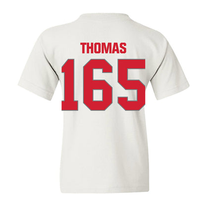 MSUM - NCAA Wrestling : Jacob Thomas - Youth T-Shirt-1
