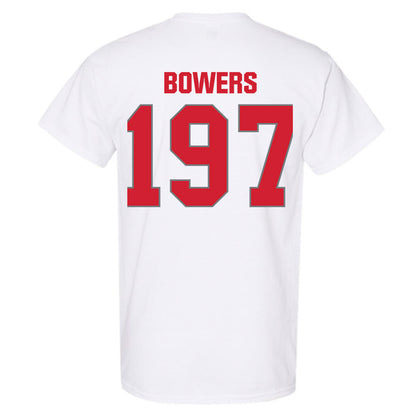 MSUM - NCAA Wrestling : Burak Bowers - T-Shirt-1