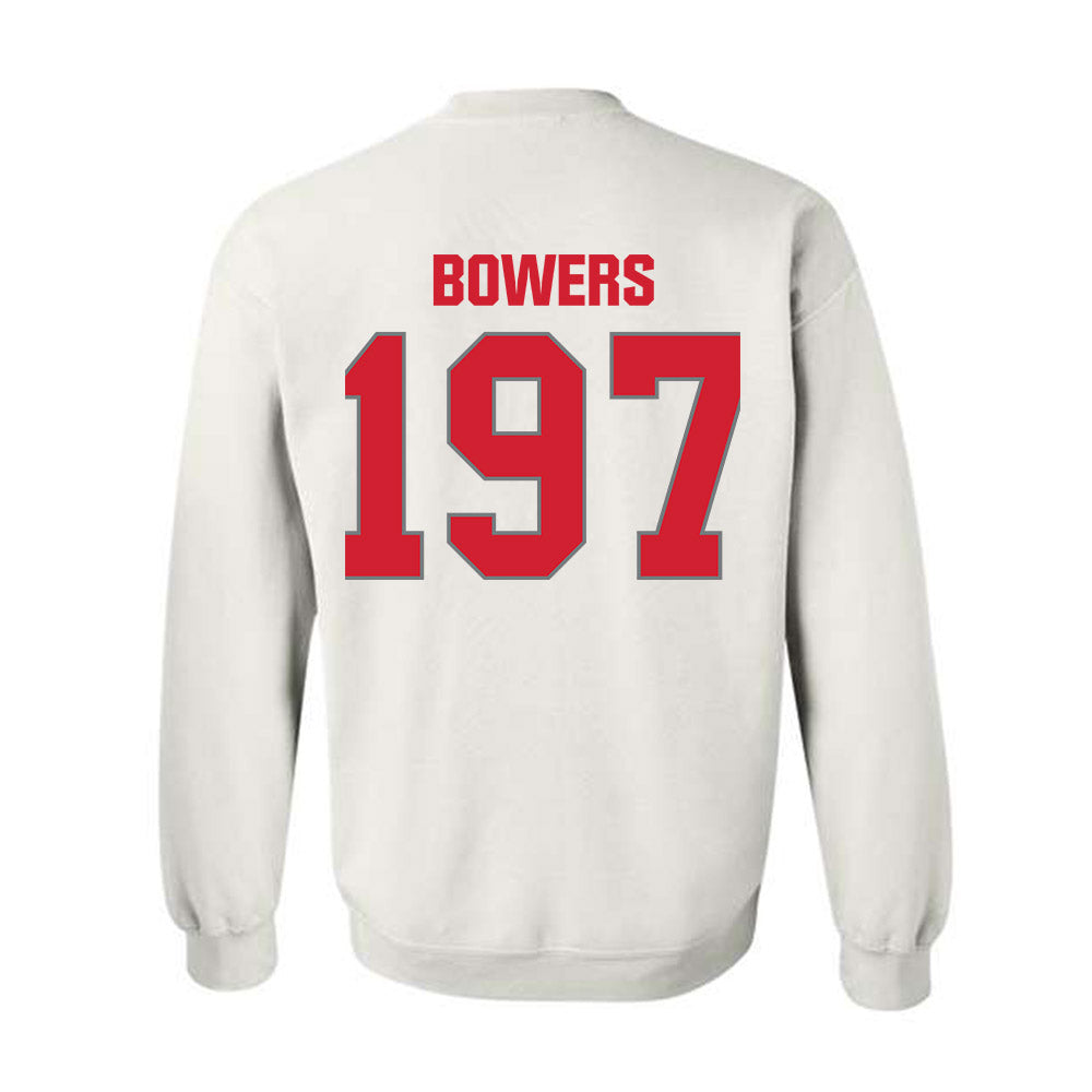 MSUM - NCAA Wrestling : Burak Bowers - Crewneck Sweatshirt-1
