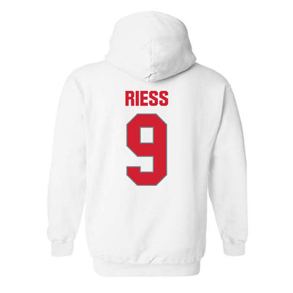 MSUM - NCAA Women's Volleyball : Brielle Riess - Hooded Sweatshirt-1
