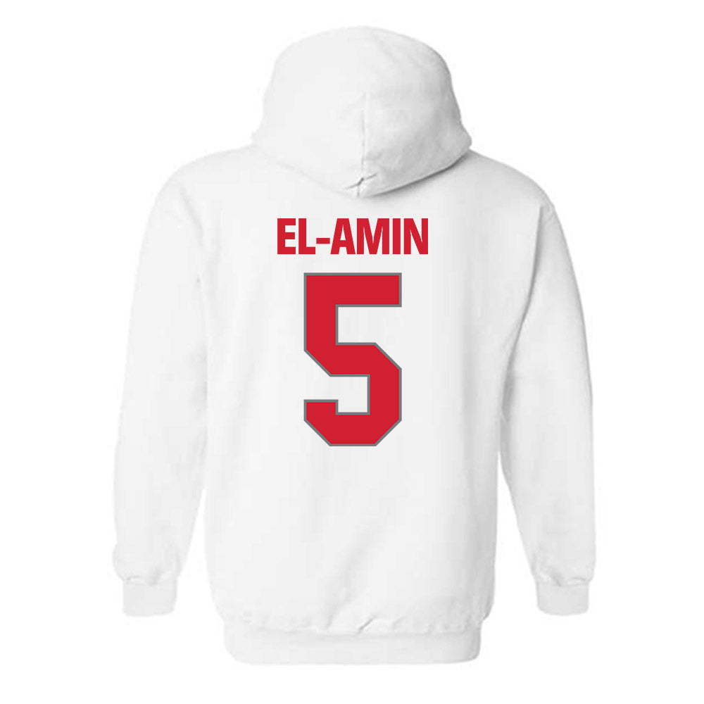 MSUM - NCAA Men's Basketball : Isa El-Amin - Hooded Sweatshirt-1