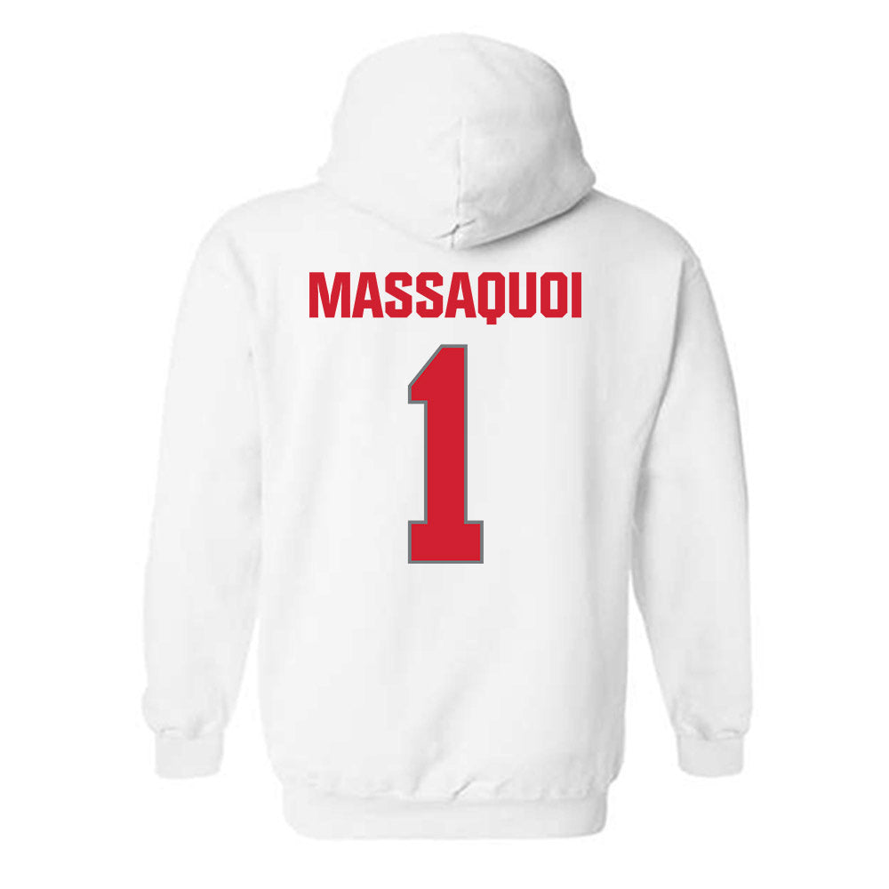 MSUM - NCAA Women's Basketball : Grace Massaquoi - Hooded Sweatshirt-1