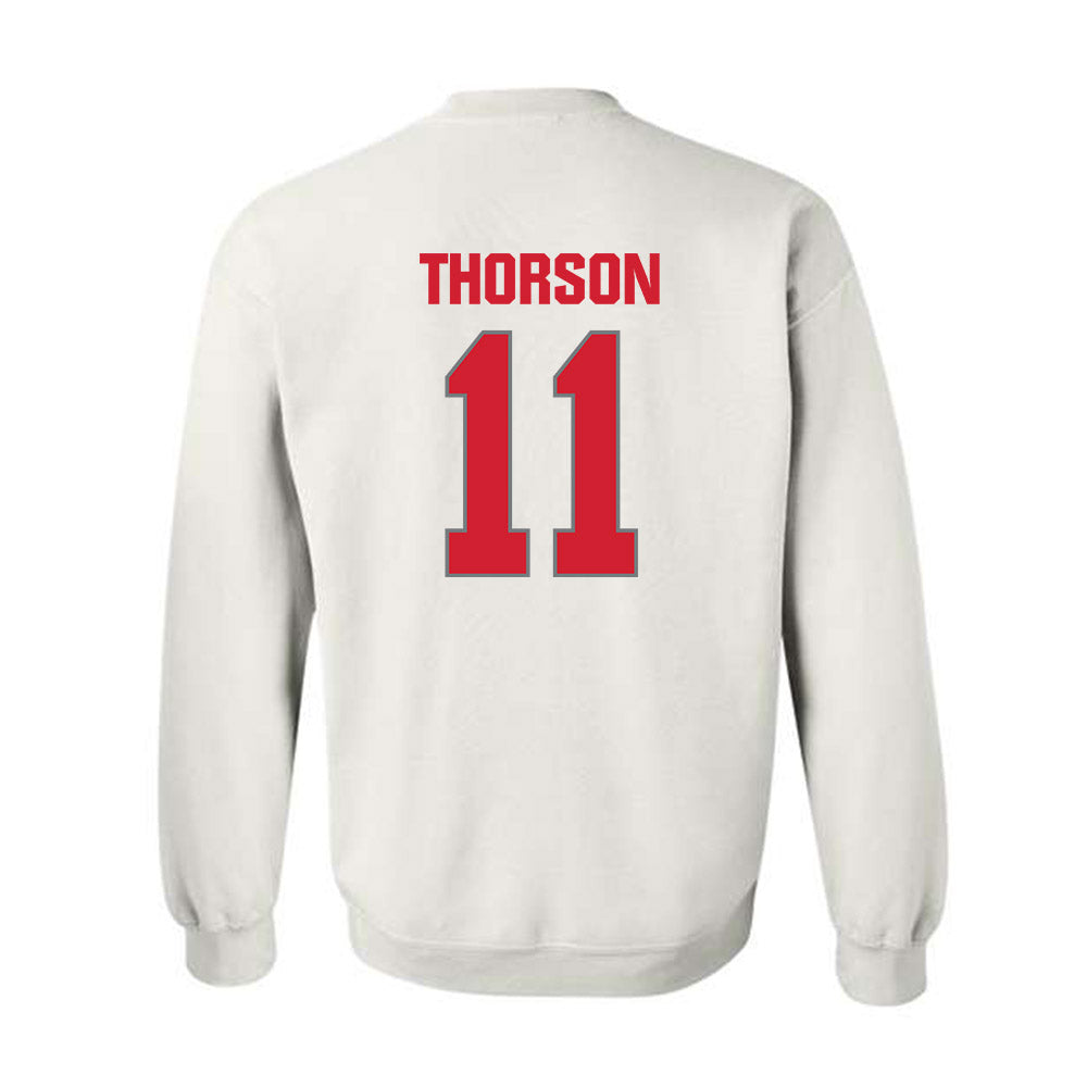 MSUM - NCAA Football : Madden Thorson - Crewneck Sweatshirt-1