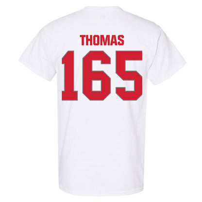MSUM - NCAA Wrestling : Jacob Thomas - T-Shirt-1