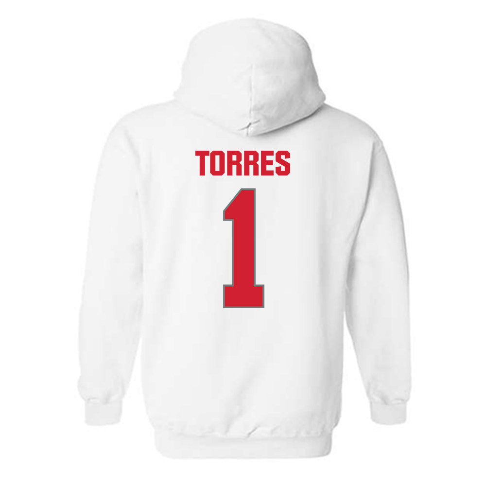 MSUM - NCAA Football : Jesus Torres - Hooded Sweatshirt-1