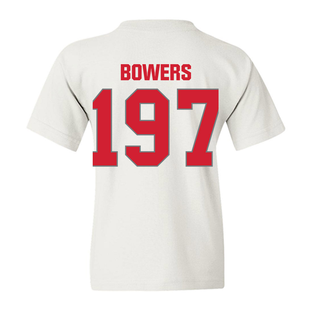 MSUM - NCAA Wrestling : Burak Bowers - Youth T-Shirt-1