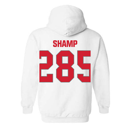 MSUM - NCAA Wrestling : Braden Shamp - Hooded Sweatshirt-1