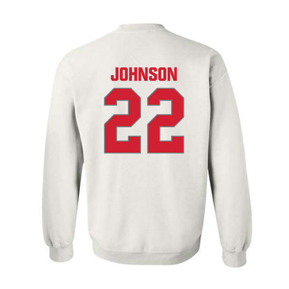 MSUM - NCAA Women's Basketball : Terryn Johnson - Crewneck Sweatshirt-1