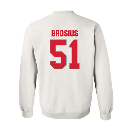 MSUM - NCAA Football : Jacob Brosius - Crewneck Sweatshirt-1