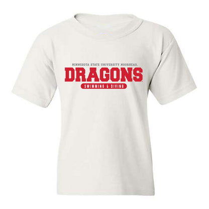 MSUM - NCAA Women's Swimming & Diving : Maggie Moore - Youth T-Shirt-0