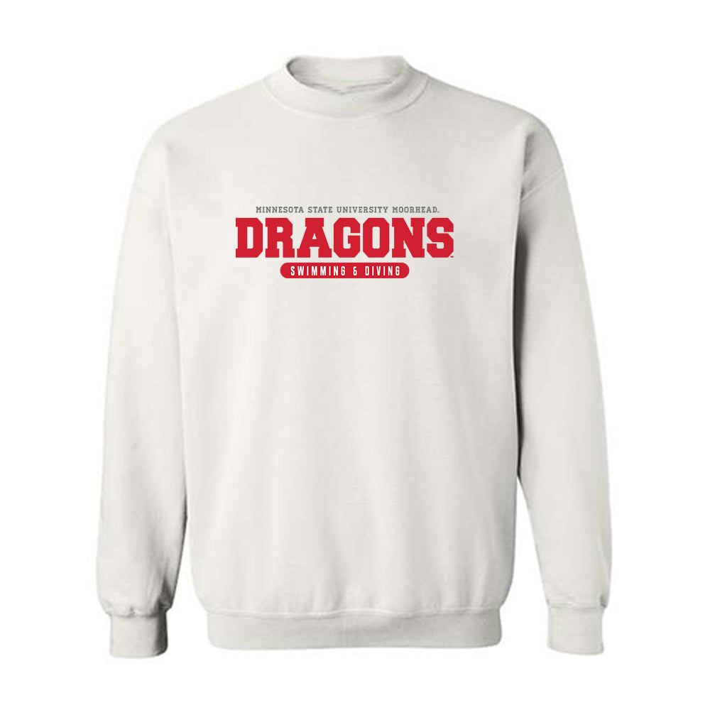 MSUM - NCAA Women's Swimming & Diving : Maggie Moore - Crewneck Sweatshirt-0