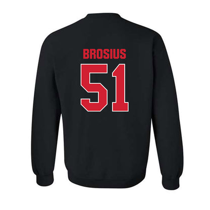 MSUM - NCAA Football : Jacob Brosius - Crewneck Sweatshirt-1