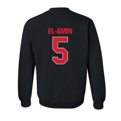 MSUM - NCAA Men's Basketball : Isa El-Amin - Crewneck Sweatshirt-1