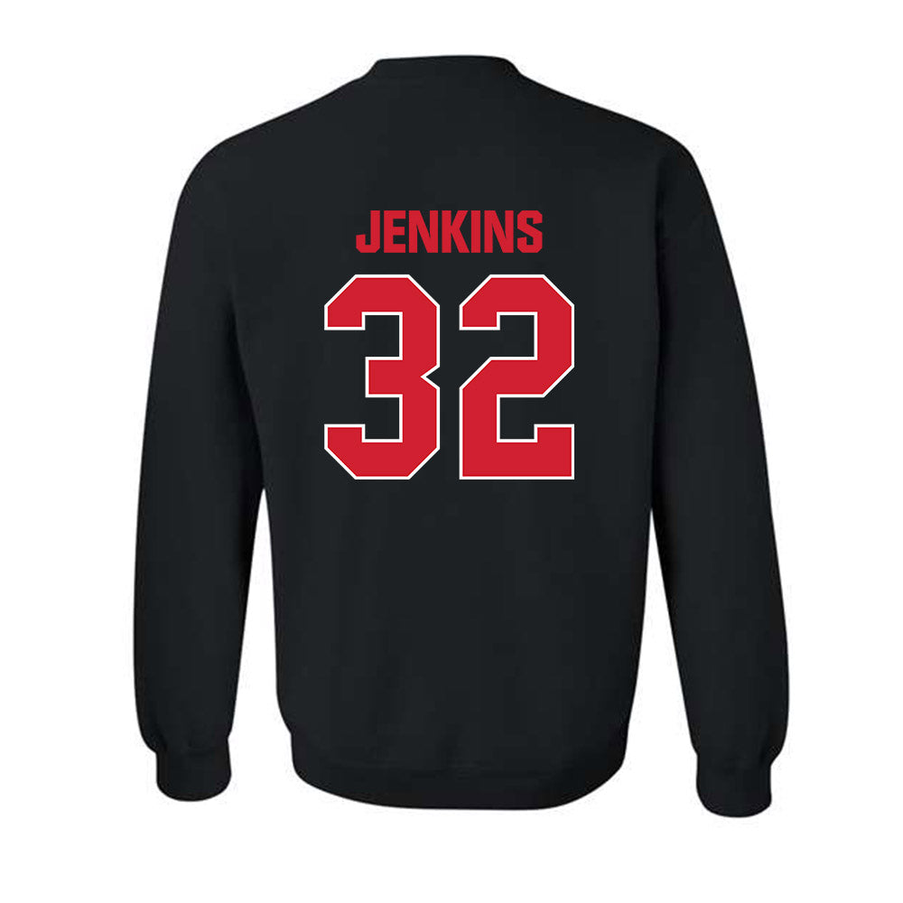 MSUM - NCAA Men's Basketball : Adam Jenkins - Crewneck Sweatshirt-1