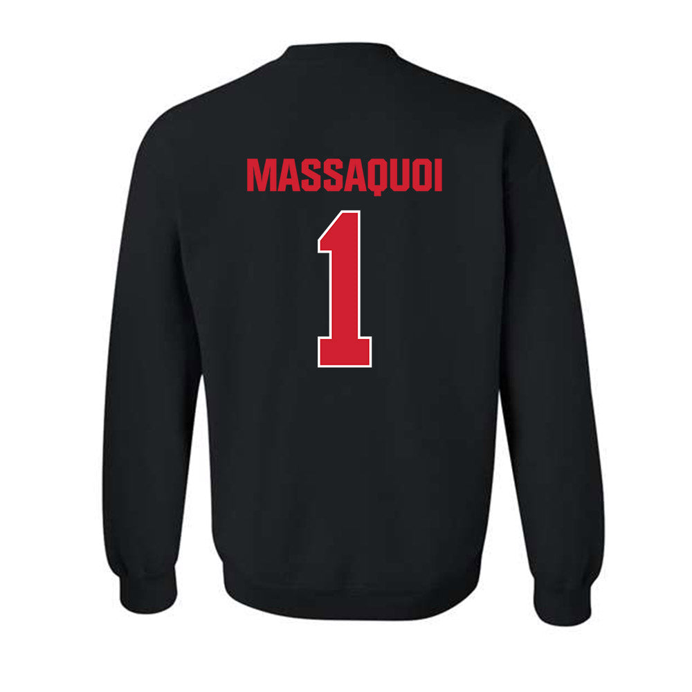 MSUM - NCAA Women's Basketball : Grace Massaquoi - Crewneck Sweatshirt-1