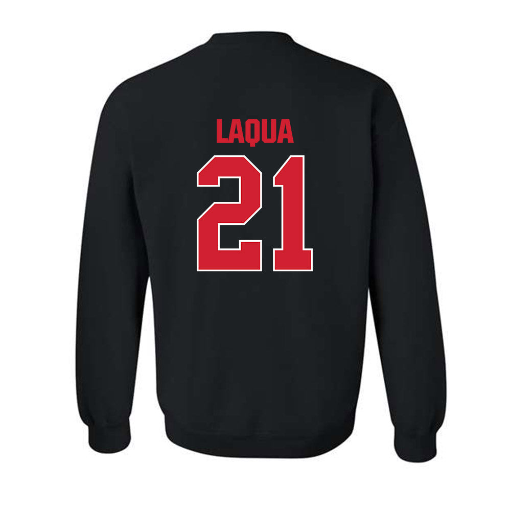 MSUM - NCAA Women's Volleyball : Leah Laqua - Crewneck Sweatshirt-1