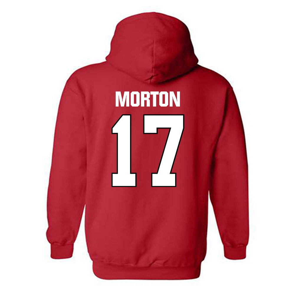 MSUM - NCAA Football : Dominic Morton - Hooded Sweatshirt-1