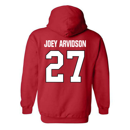 MSUM - NCAA Football : Joey Arvidson Joey Arvidson - Hooded Sweatshirt-1