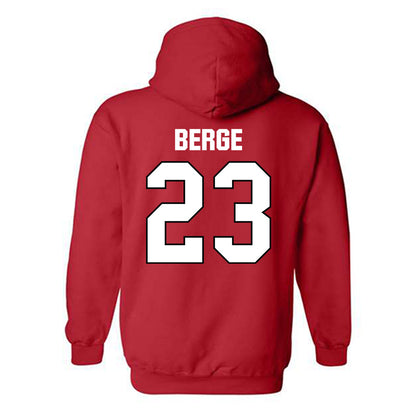 MSUM - NCAA Women's Basketball : Abby Berge - Hooded Sweatshirt-1