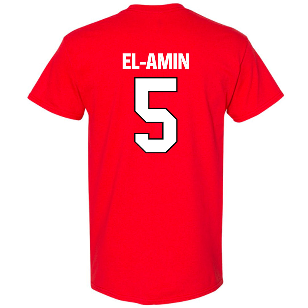 MSUM - NCAA Men's Basketball : Isa El-Amin - T-Shirt-1