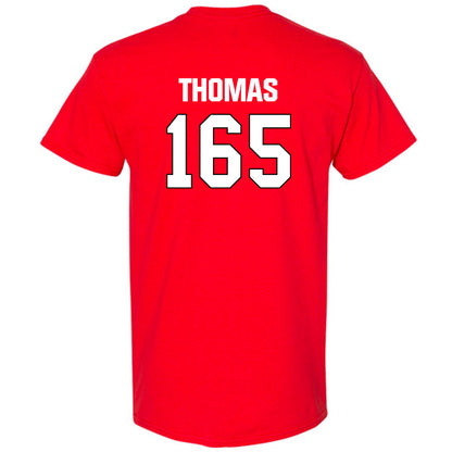 MSUM - NCAA Wrestling : Jacob Thomas - Classic Shersey T-Shirt-1
