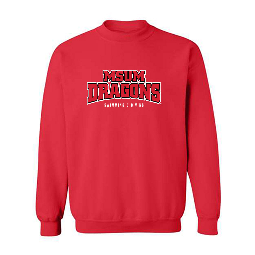 MSUM - NCAA Women's Swimming & Diving : Maggie Moore - Crewneck Sweatshirt-0