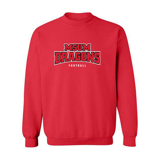 MSUM - NCAA Football : Gannon Bolgrean - Classic Shersey Crewneck Sweatshirt-0
