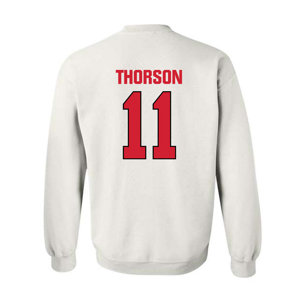 MSUM - NCAA Football : Madden Thorson - Crewneck Sweatshirt-1