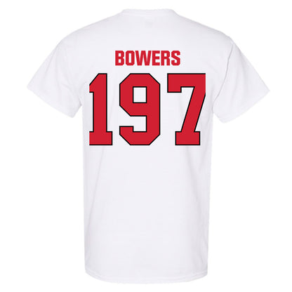 MSUM - NCAA Wrestling : Burak Bowers - T-Shirt-1