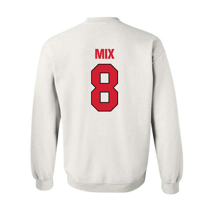 MSUM - NCAA Women's Volleyball : Natalie Mix - Crewneck Sweatshirt-1