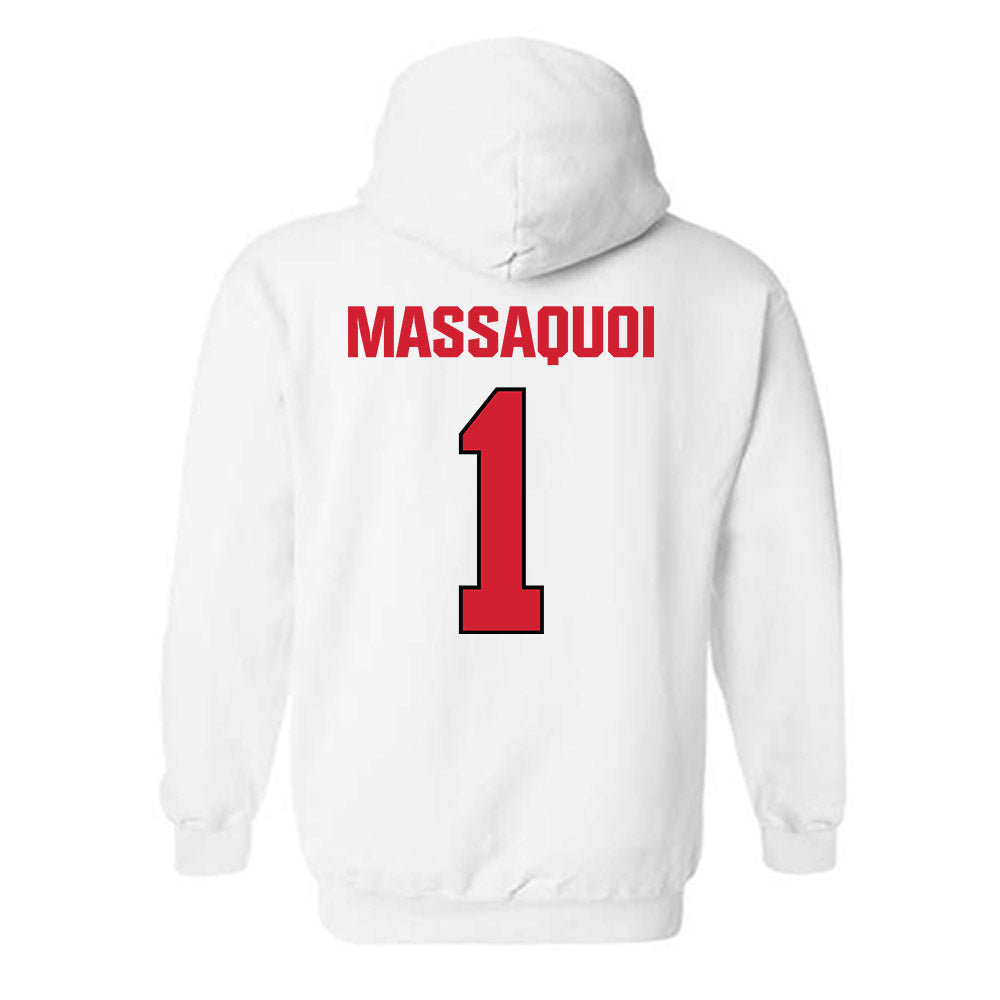 MSUM - NCAA Women's Basketball : Grace Massaquoi - Hooded Sweatshirt-1