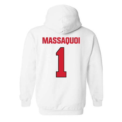 MSUM - NCAA Women's Basketball : Grace Massaquoi - Hooded Sweatshirt-1