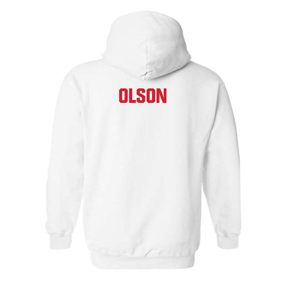 MSUM - NCAA Men's Cross Country : Eric Olson - Hooded Sweatshirt-1