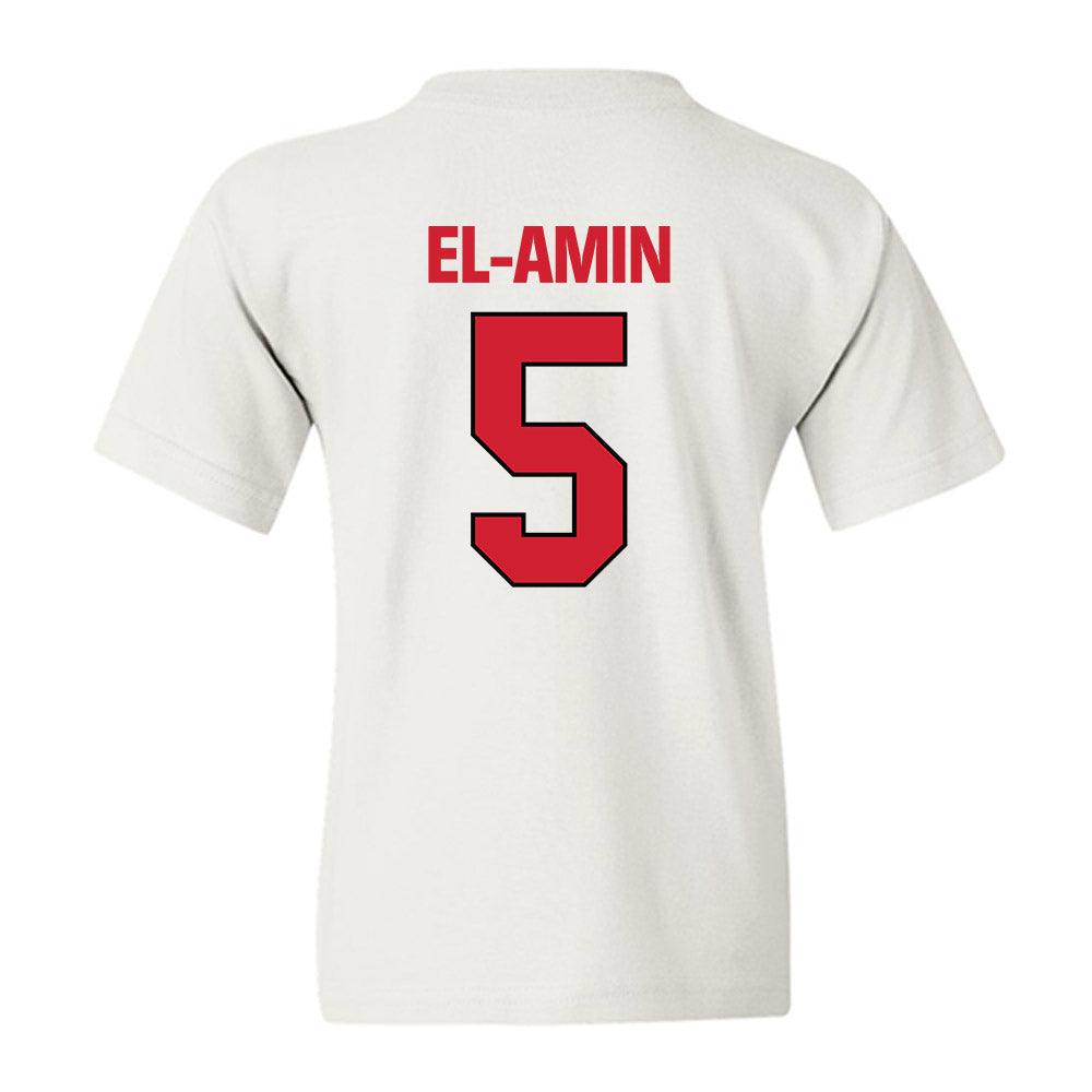 MSUM - NCAA Men's Basketball : Isa El-Amin - Youth T-Shirt-1