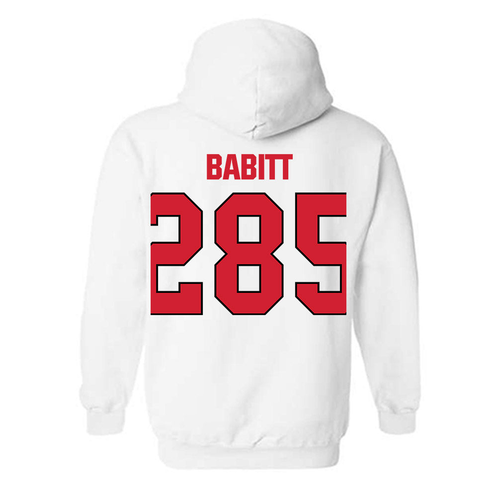 MSUM - NCAA Wrestling : Liam Babitt - Hooded Sweatshirt-1