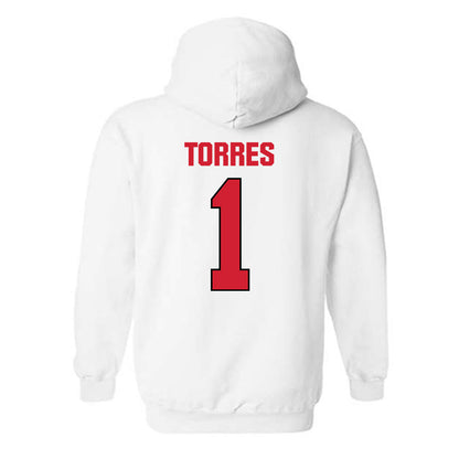 MSUM - NCAA Football : Jesus Torres - Hooded Sweatshirt-1