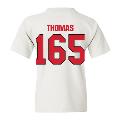MSUM - NCAA Wrestling : Jacob Thomas - Youth T-Shirt-1