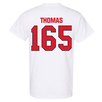 MSUM - NCAA Wrestling : Jacob Thomas - T-Shirt-1