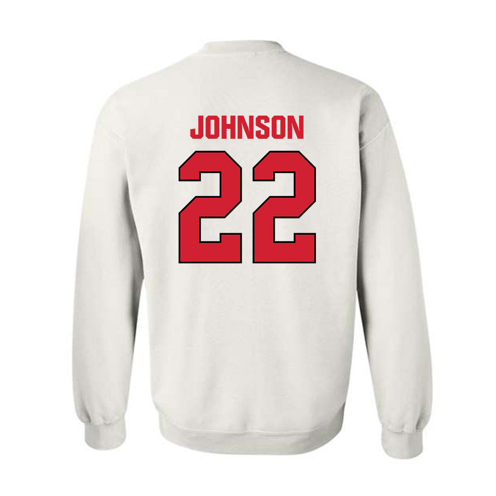 MSUM - NCAA Women's Basketball : Terryn Johnson - Crewneck Sweatshirt-1