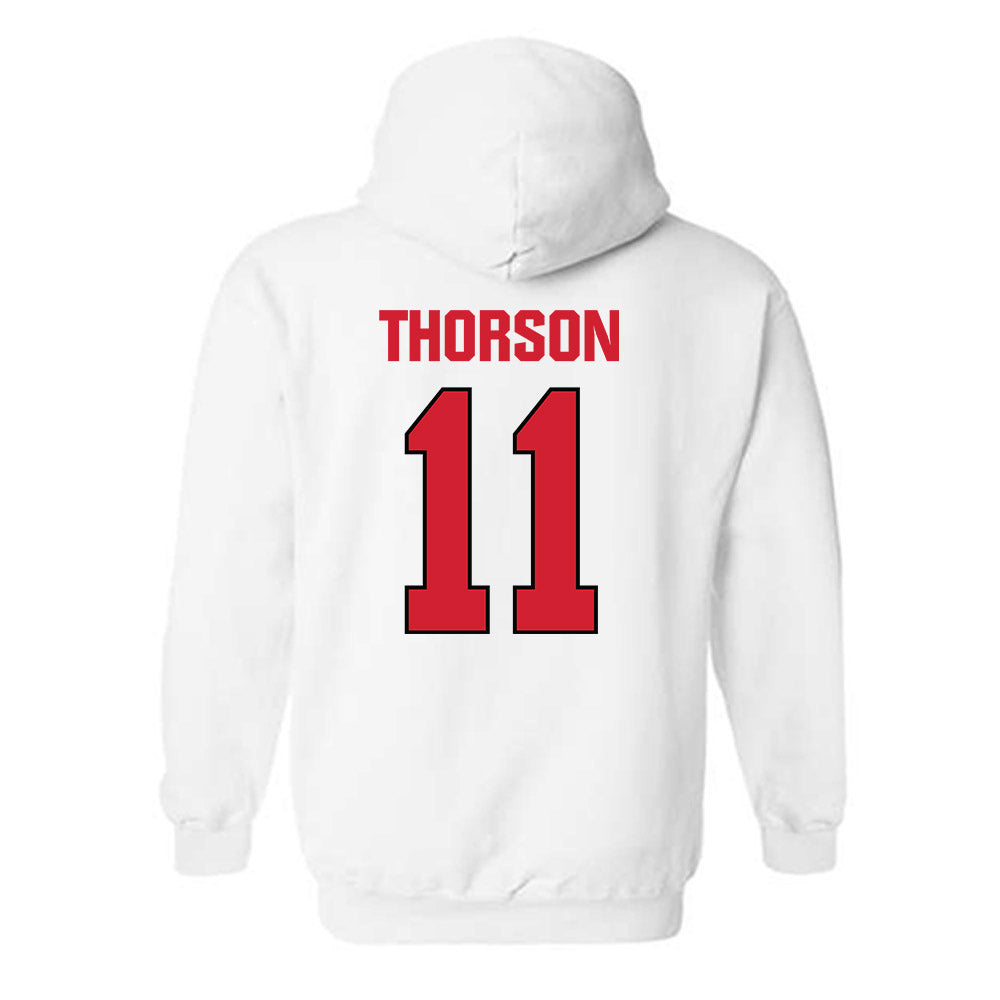 MSUM - NCAA Football : Madden Thorson - Hooded Sweatshirt-1