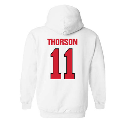 MSUM - NCAA Football : Madden Thorson - Hooded Sweatshirt-1