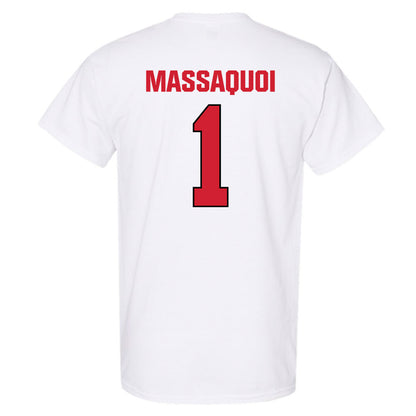 MSUM - NCAA Women's Basketball : Grace Massaquoi - T-Shirt-1