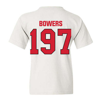 MSUM - NCAA Wrestling : Burak Bowers - Youth T-Shirt-1
