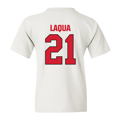 MSUM - NCAA Women's Volleyball : Leah Laqua - Youth T-Shirt-1