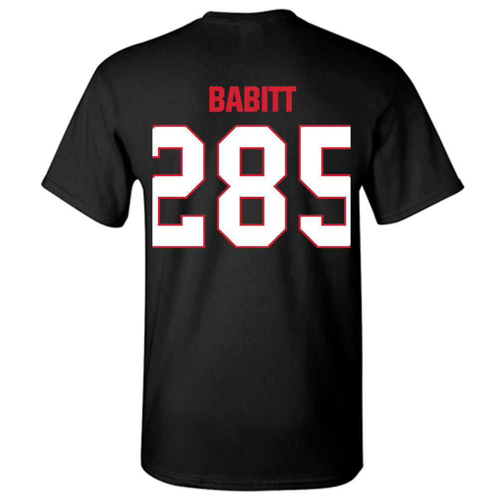 MSUM - NCAA Wrestling : Liam Babitt - Classic Shersey T-Shirt-2