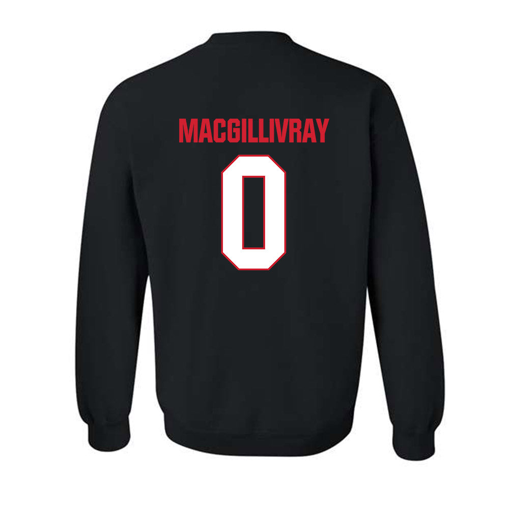 MSUM - NCAA Football : Hunter MacGillivray - Classic Shersey Crewneck Sweatshirt-1