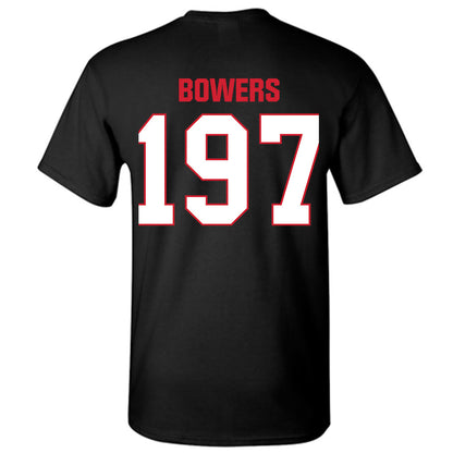 MSUM - NCAA Wrestling : Burak Bowers - Classic Shersey T-Shirt-3