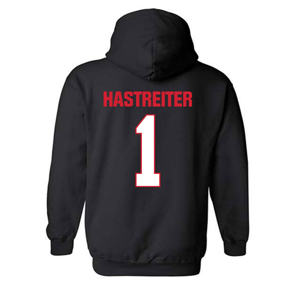 MSUM - NCAA Men's Basketball : Sam Hastreiter - Classic Shersey Hooded Sweatshirt-2